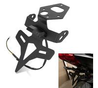 PSLER Support de Plaque D'immatriculation pour Street Triple 765R 765RS 2020 2021 2022 2023 2024, Garde-Boue Arrière de Cadre Arrière Accessoires pour Motos