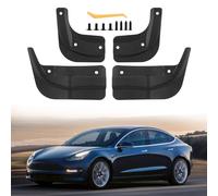 PSLER Tesla Model 3 Highland 2024 Bavettes Anti-éclaboussures Ailes Aucun Perçage Nécessaire Voiture Highland 2024 Accessoires(4 pièces)