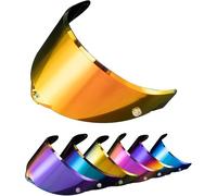 PSLER Visière de Casque pour AGV Pista GP RR Pista GPR CORSA-R RACE 3 RACE 2, Visière Teintée pour Casque Moto Accessoires(Rouge Or Profond)