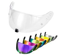 PSLER Visière de Casque pour EXO 520 1400 R1 Visière Teintée pour Scorpion EXO 391 520 1400 R1,Protection UV pour Moto Accessoires De Remplacement(Transparent)