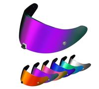 PSLER Visière de Casque pour EXO 520 1400 R1 Visière Teintée pour Scorpion EXO 391 520 1400 R1,Protection UV pour Moto Accessoires De Remplacement(Violet Profond)