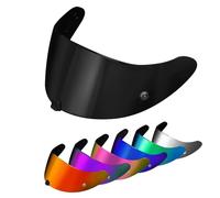 PSLER Visière de Casque pour EXO 520 1400 R1 Visière Teintée pour Scorpion EXO 391 520 1400 R1,Protection UV pour Moto Accessoires De Remplacement(Noir Foncé)