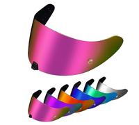 PSLER Visière de Casque pour Exo R420(NON compatible avec R520) Visière Teintée pour Casque Moto Accessoires(Rouge Rose)