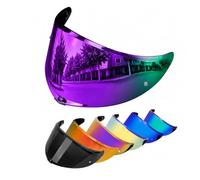 PSLER Visière de Casque pour K6 K6s - Visière Teintée pour Casque de Moto Accessoires de Remplacement pour K6 K6s(Violet Foncé)