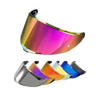 PSLER Visière de Casque pour K6 K6s, Visière Teintée pour Casque de Moto Accessoires de Remplacement pour K6 K6s(Rouge Rose Foncé)