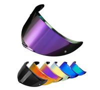 PSLER Visière de Casque pour K6 K6s, Visière Teintée pour Casque de Moto Accessoires de Remplacement pour K6 K6s(Violet Foncé)