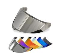 PSLER Visière de Casque pour K6 K6s - Visière Teintée pour Casque de Moto Accessoires de Remplacement pour K6 K6s(Argent Transparent)