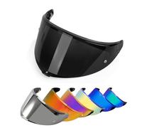 PSLER Visière de Casque pour K6 K6s, Visière Teintée pour Casque de Moto Accessoires de Remplacement pour K6 K6s(Noir Foncé)