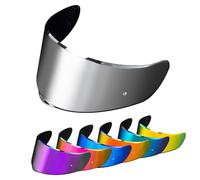 PSLER Visière de Casque pour LS2 FF801 FF397 VECTOR FT2 - Visière Teintée pour Sedici Strada 2 Strada 3,Casque de Moto Accessoires de Remplacement(Argent)