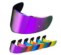 PSLER Visière de Casque pour LS2 FF801 FF397 VECTOR FT2 - Visière Teintée pour Sedici Strada 2 Strada 3,Casque de Moto Accessoires de Remplacement(Violet Foncé)