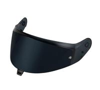 PSLER Visière de Casque pour shark skwal i3 ridill 2 d-skwal 3 Visière Teintée Casque de Moto Accessoires de Remplacement(Noir Foncé)