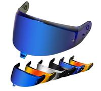 PSLER Visière de Casque pour shark skwal i3 ridill 2 d-skwal 3 Visière Teintée Casque de Moto Accessoires de Remplacement(Bleu Profond)