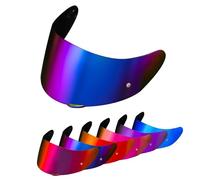 PSLER Visière K1s, visière pour casque K1, visière teintée K3SV, écran facial de remplacement compatible avec les modèles K1, K1s, K3SV et K5, Arc-en-Ciel