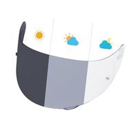 PSLER Visière K1s, visière pour casque K1, visière teintée K3SV, écran facial de remplacement compatible avec les modèles K1, K1s, K3SV et K5, Photochromique