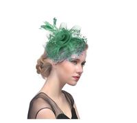 PSNKLMM Coiffe De Mariée En Plumes For Bal Fin D'année, Épingle À Cheveux Fil Filet, Fleur, Petit Chapeau Exquis For Femmes, Fascinateur For Fille Pour Mariages, FêTes, FêTe D'Anniversaire(C)
