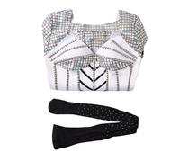 PSNKLMM Costume de Jane for le théâtre musical, festival musique Broadway, la performance sur scène, tenue d'Halloween et carnaval(XXS)