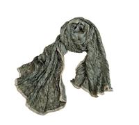 PSNKLMM Écharpe florale polyvalente en coton et lin for femme, châle fin respirant, collection automne-hiver