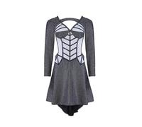 PSNKLMM Ensemble de six costumes musicaux, robe longueur genou, tenue spectacle, costume d'Halloween, vêtements festival musique for femme(S)