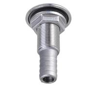 PSNKLMM Évent de vidange Marin for Bateau, Sortie d'eau de Yacht, évent de vidange de cale de Port, raccord de vanne traversante en Acier Inoxydable 316 1 3/4 3/8 1/2 Pouce(Color D)