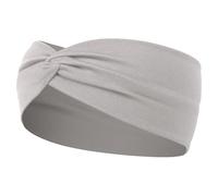 PSNKLMM Femmes Croix Couleur Unie Bandes de Cheveux Filles imprimé léopard élastique tricoté Bandeaux Vintage Turban Faire des Accessoires de Cheveux(Light Gray)