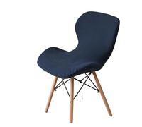 PSNKLMM Housse de Chaise en Jacquard, Coque réglable, élastique, for Salle à Manger, Dos Rond, Extensible, for la Maison, Luxe, hôtel, Banquet, Tabouret(Blue2)