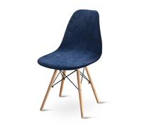 PSNKLMM Housse de Chaise en Velours, Douce et élastique, Amovible, for siège, Tabouret Bar, Banquet(Blue2)