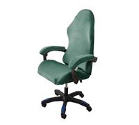 PSNKLMM Housse de Chaise en Velours ticked Esports, Housse de siège Extensible for Chaise de Jeu d'ordinateur de Bureau et de Jeu à Domicile avec Housse d'accoudoir(Avocado)