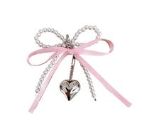 PSNKLMM Lot de 2 breloques for lacets en dentelle et perles avec nœud papillon, pendentif DIY, chaîne, boucle, baskets, accessoires décoratifs for chaussures Pour Chaussures Sneakers Sacs Pantalons