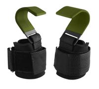 PSNKLMM Poignées d'haltérophilie avec Bandes de Poignet, Sangles for Barre à Main, Gants de Musculation for tractions et Fitness(Blue)