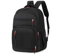 PSNKLMM Sac à dos for les déplacements quotidiens, le travail, l'école et Peut contenir un ordinateur portable de 16 pouces for hommes femmes(Red)