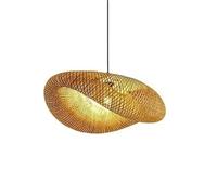 PSNKLMM Suspensions tissées à la main 36 cm, plafonnier suspendu, lustre, luminaire en rotin, artisanat tissé, décoration de chambre à coucher Pour Salon Restaurant Chambre à Coucher Couloir