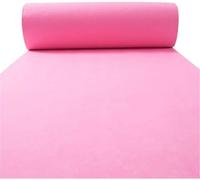 PSNKLMM Tapis De Mariage, Allée, Blanc, Rouge, Cérémonie, Fête, Intérieur, Extérieur(Pink,10M_1M)