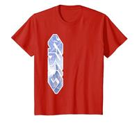 PSO2 New Genesis ARKS Logo (Halfa) T-Shirt, Enfant, Rouge, 3 Ans
