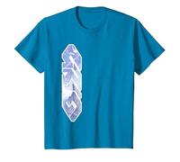 PSO2 New Genesis ARKS Logo (Halfa) T-Shirt, Enfant, Saphir, 4 Ans