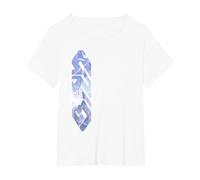 PSO2 New Genesis ARKS Logo (Halfa) T-Shirt, Femme Grandes Tailles, Blanc, 1X