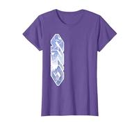 PSO2 New Genesis ARKS Logo (Halfa) T-Shirt, Femme, Violet Chiné, XS