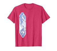PSO2 New Genesis ARKS Logo (Halfa) T-Shirt, Homme, Rouge Chiné, M