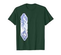 PSO2 New Genesis ARKS Logo (Halfa) T-Shirt, Homme, Vert Forêt, M