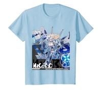 PSO2 New Genesis M.A.R.S. T-Shirt, Enfant, Bleu Céleste, 2 Ans