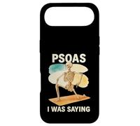 Psoas I Was Saying Anatomy Pun Stretching Skeleton Coque pour iPhone Air