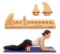 Psoas - Outil de massage en bois - Système de crochet réglable pour la relaxation musculaire, les fléchisseurs de la hanche, le dos, les cuisses, les fesses, l'iliaque, la nuque et les tissus profonds