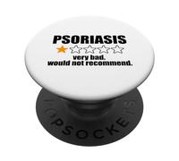 Psoriasis Review Très Mauvais. Ne recommanderait Pas One Star Meme PopSockets PopGrip Adhésif