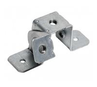 PSP ISOTECH Boîte de 50 demi-colliers articulés forme Omega - Accessoires isolation : plafond et cloison