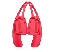 PSRRGZTM Compatible avec A3 S3 Facelift S4 (B9) A5 S5 Q2 Q5 2017 2 Extensions De Palettes De Changement De Vitesse pour Volant De Voiture Changement Vitesse Volant(Red)