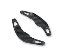 PSRRGZTM Compatible avec Mini pour Cooper F54 F55 F56 F57 F60 2014-2019 2020 2021 2022 Extension De Palettes De Changement De Vitesse pour Volant De Voiture, Changement Vitesse Volant(Carbon Black)