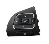 PSRRGZTM Compatible avec VW pour Jetta MK6 pour Golf MK6 pour EOS pour Golf Plus pour Amarok pour Caddy Bouton De Commande De Volant De Voiture 5C0 959 537 B Commutateur au Volant(Left)