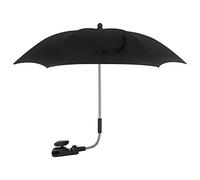 Pss 2 EN 1 Anti-UV SPF 50+ Pare-soleil Parasol Portatif Ombrelle Poussette Universelle 73 cm Noir Bébé Fille Garçon & Parapluie Pour Enfant En Acier Durable Avec Pince De Fixation Réglable