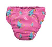 Pss! - Couche de Bain pour Bébé - Modèle Crazy Toucan - Pour Bébés de 3 à 8 kg - Taille S - Unisexe - Design Multicolore - Absorbante et Réutilisable - Imperméable et Confortable - 1 Unité