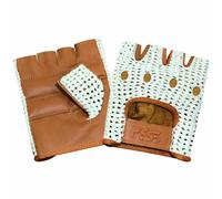 PSS Véritable Cuir Vachette Mitaines Maille Filet Conduite de Bus Cyclisme Gant