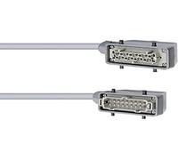 PSSO Câble électronique Rond Multicolore 16 pins 15 m